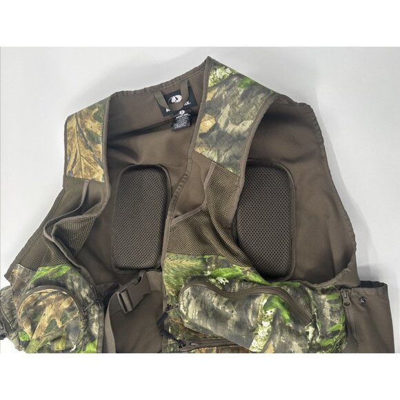 Mossy Oak Obsession Hunting Vest Mens XL Camo Bird Fowl Pockets Outdoor Hiking - Picture 7 of 15